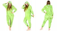 MIKE KOSTIUM ONESIE KIGURUMI CIEPŁA PIŻAMA DRES JEDNOCZĘŚCIOWA ZAMEK L