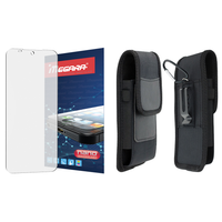 szkło hybrydowe do hammer iron v - 6.5" + etui futerał na pasek kabura