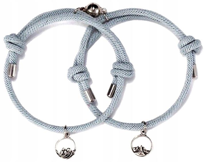 Magnetyczne Dwie Bransoletki Dla Par Na Prezent zdjęcie 1