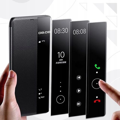 Etui do Samsung Galaxy S24 Ultra, SMART VIEW Case + SZKŁO 9D NA CAŁY EKRAN na Arena.pl