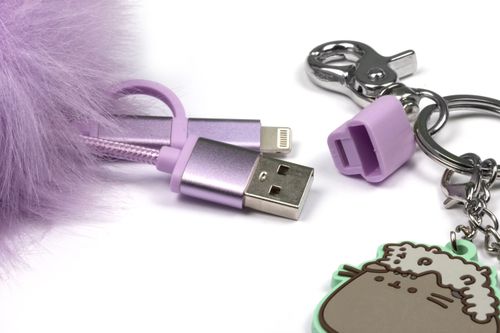 Pushen pom pom keyring with usb cable na Arena.pl
