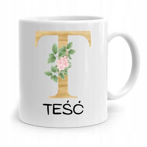 Kubek Prezent Urodzinowy Dla Teścia Taty Teść T Z Nadrukiem Ze Zdjęciem na Arena.pl