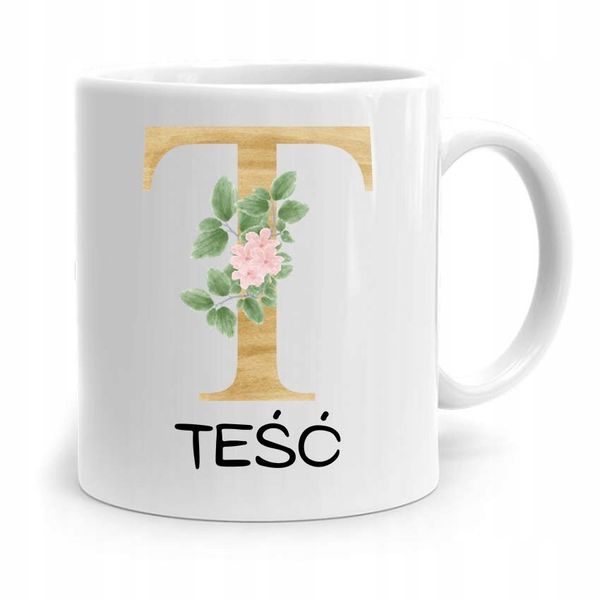 Kubek Prezent Urodzinowy Dla Teścia Taty Teść T Z Nadrukiem Ze Zdjęciem zdjęcie 1