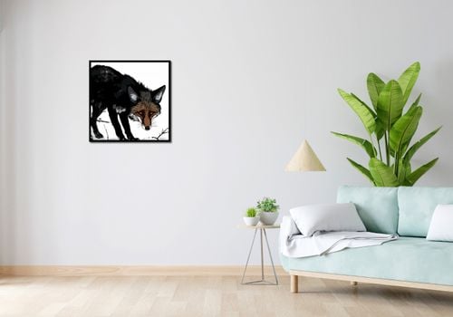 Plakat 60x60cm Nieufny Lis na Arena.pl