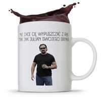 Kubek Prezent Dla Dziewczyny Julian Swojego Drinka Z Nadrukiem Ze Zdjęciem