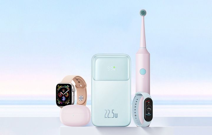 BASEUS POWERBANK 10000MAH 22.5W USB-A USB-C LIGHTNING DO TELEFONU KABEL zdjęcie 5