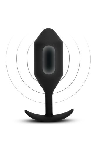 korek analny vibrating snug plug 5 black b-vibe na Arena.pl