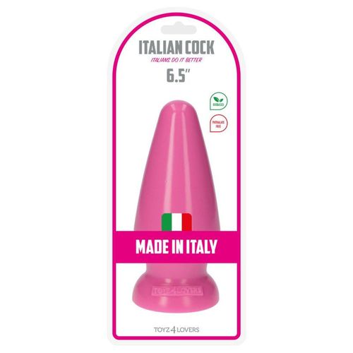 Plug-Italian Cock 6,5""Pink na Arena.pl