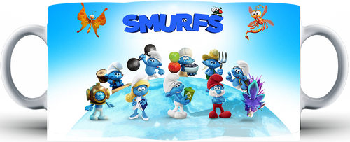Kubek ceramiczny Smerfy - The Smurfs na Arena.pl
