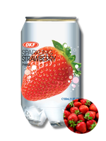 OKF Sparkling Strawberry koreański napój gazowany truskawka 350ml