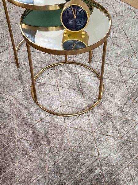 RUG/BENUT/DAISY_BENUTA/GREY/66x110 zdjęcie 3