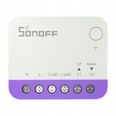 Sonoff MINI-RBS Inteligentny Przełącznik Sterownik Rolet WiFi Matter