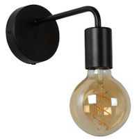 Industrialny kinkiet sypialniany 45265/01/30 ścienna lampa czarna