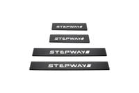 Listwa progowa DACIA SANDERO MK2 STEPWAY Stal nierdzewna 304 carbon 4szt