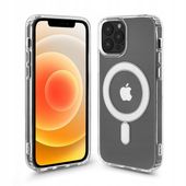 Etui magsafe do IPHONE 14 anti-shock case silikon obudowa pokrowiec + szkło