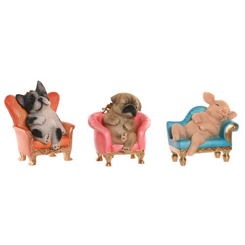 Figurka Dekoracyjna Home ESPRIT Wielokolorowy 15 X 9,5 X 14 CM (3 Sztuk) na Arena.pl