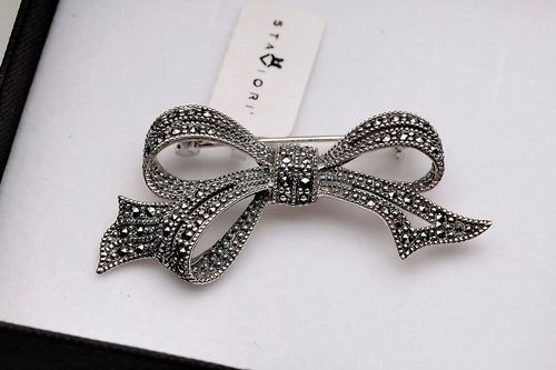 Srebrna broszka RDM2851 - Markazyty na Arena.pl