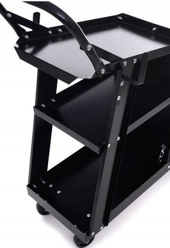 Wózek spawalniczy do spawarki butli MIG TIG z rączką wzmocniony 85 kg na Arena.pl