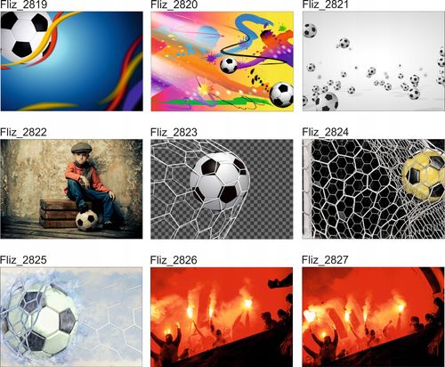 FOTOTAPETY piłkarskie sportowe PIŁKA NOŻNA 200x130 na Arena.pl