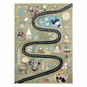 RUG/LU/BEO/ROUTE/GREEN/80x150