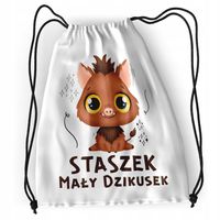 Plecak Sportowy Szkolny Dla Staszka Syna Dziecka Z Nadrukiem Ze Zdjęciem