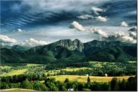 120CM 80CM OBRAZ ŚCIENNY SŁONECZNY DZIEŃ DOLINIE