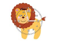 40X40CM ZEGAR LEW OBRAZ