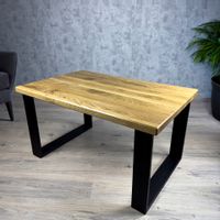 STOLIK KAWOWY 90x60 CM GRUBE LITE DREWNO DĄB