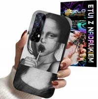 ETUI CASE DO REALME 7 - MONA LISA WZORY DLA KOBIET PLECKI OBUDOWA