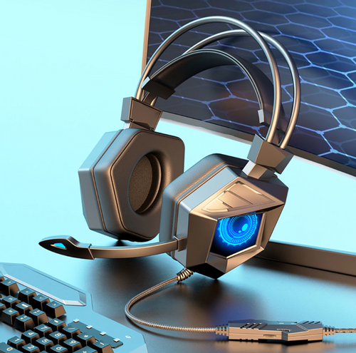 KLAWIATURA GAMINGOWA + SŁUCHAWKI ZESTAW GAMINGOWY DLA GRACZA na Arena.pl