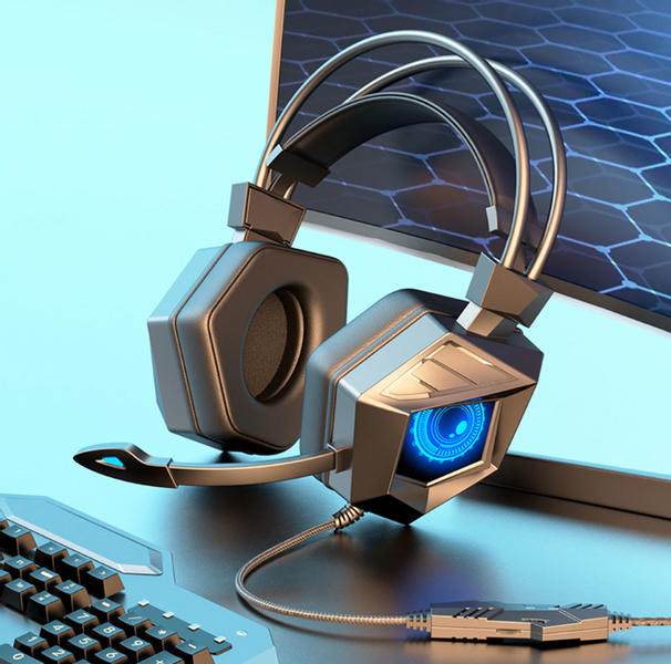 KLAWIATURA GAMINGOWA + SŁUCHAWKI ZESTAW GAMINGOWY DLA GRACZA zdjęcie 4