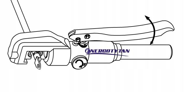 PRASKA HYDRAULICZNA ZACISKARKA DO KABLI 4-70 PH70C ENERGOTYTAN POLSKA zdjęcie 6