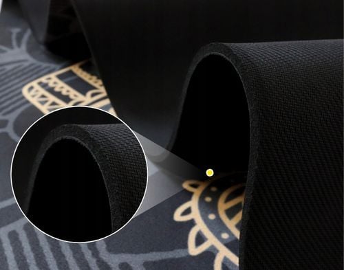 PIĘKNA MATA PREMIUM DO JOGI ĆWICZEŃ STABILNA ZAMSZOWA MIĘKKA 4 MM ZE WZOREM na Arena.pl