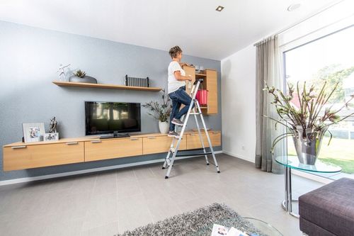 Drabina wolnostojąca KRAUSE Monto Safety 1x3 na Arena.pl