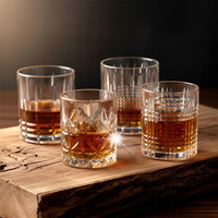 4x Szklanka do Whisky Drinków Napojów Zestaw Komplet Szklanek na Prezent