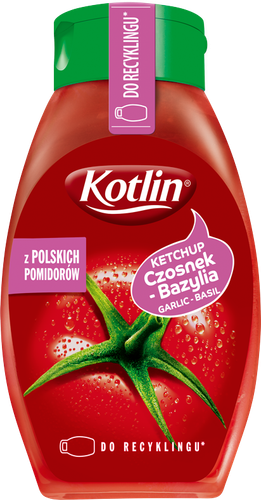 Kotlin Ketchup czosnek - bazylia 450 g na Arena.pl
