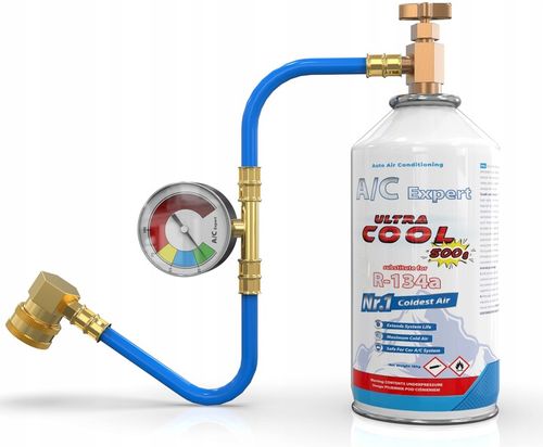 Zestaw do nabijania klimatyzacji A/C Expert R-134A 0,5kg na Arena.pl