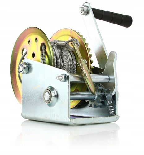 WCIĄGARKA WYCIĄGARKA KORBOWA LINOWA RĘCZNA 454kg na Arena.pl