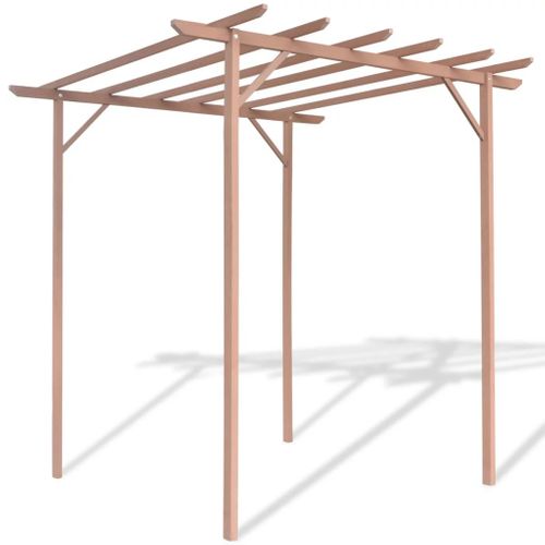 Pergola 2x2x2 m WPC brązowa na Arena.pl