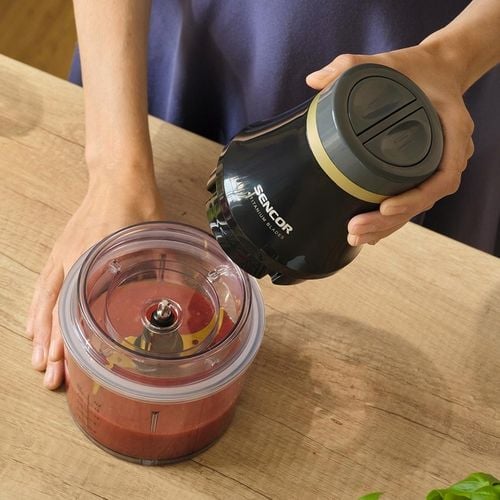 ROZDRABNIACZ SIEKACZ DO WARZYW ŻYWNOŚCI ELEKTRYCZNY SENCOR 500 ML 400 na Arena.pl