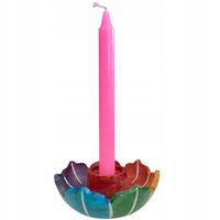 RÓŻOWA ŚWIECA INTENCYJNA DO RYTUAŁÓW BOGINI SOJOWA 1 SZTUKA