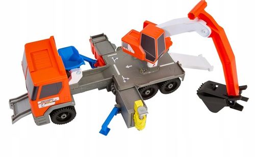 Matchbox Ciężarówka Koparka Duży pojazd z funkcją HPD64 na Arena.pl