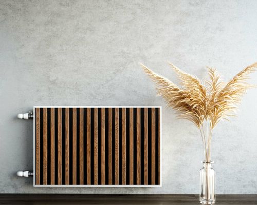 Osłona MAGNETYCZNA Na Kaloryfer LAMELE Imitacja Drewna 3D 110cm x 60cm na Arena.pl