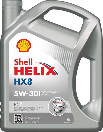 Shell Helix HX8 ECT 5W-30 5L / 550048100 Produkcji 10/2024 na Arena.pl
