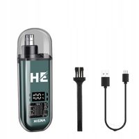 Golarka do NOSA USZU Męska Podróżna TRYMER Akumulator USB TYP-C 6000RPM
