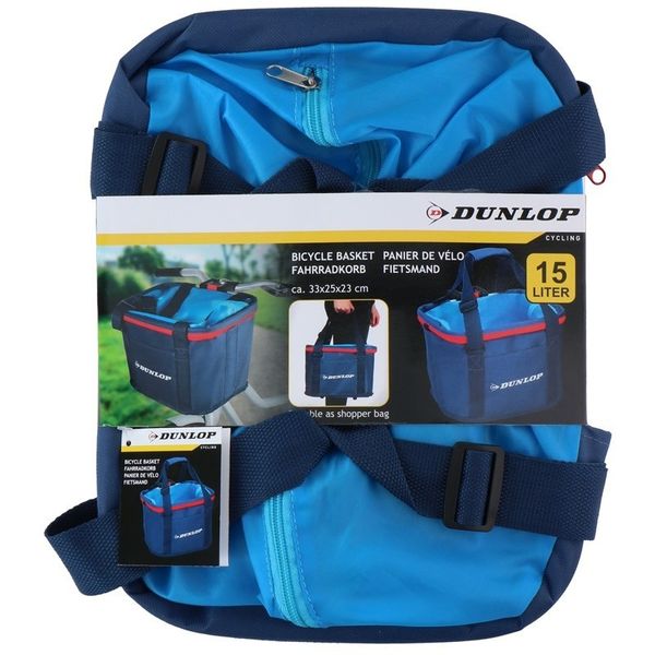 Dunlop - Kosz / Torba rowerowa (niebieski) zdjęcie 9