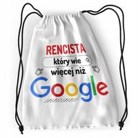 Plecak Dla Rencisty Sportowy Szkolny Worek Torba Z Nadrukiem Ze Zdjęciem