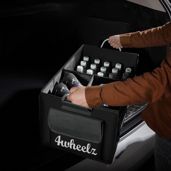 Organizer samochodowy Verden czarny zdjęcie 3