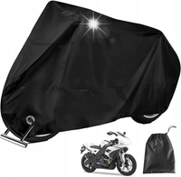 POKROWIEC NA MOTOCYKL WODOODPORNY WYTRZYMAŁY MATERIAŁ 245x105x125cm