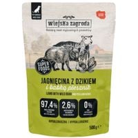 karma dla psa wiejska zagroda jagnięcina z dzikiem 500 g hipoalergiczna